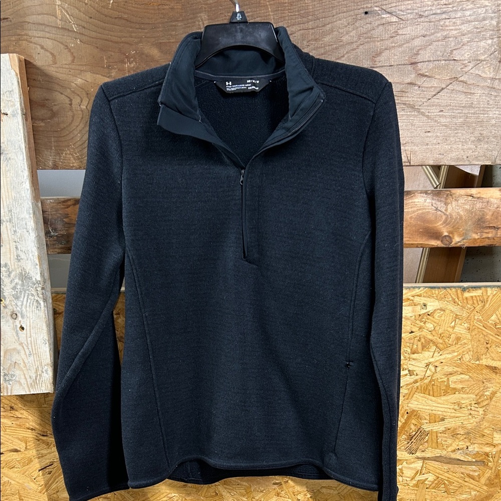 Under Armour Women's Black Quarter-Zip Top